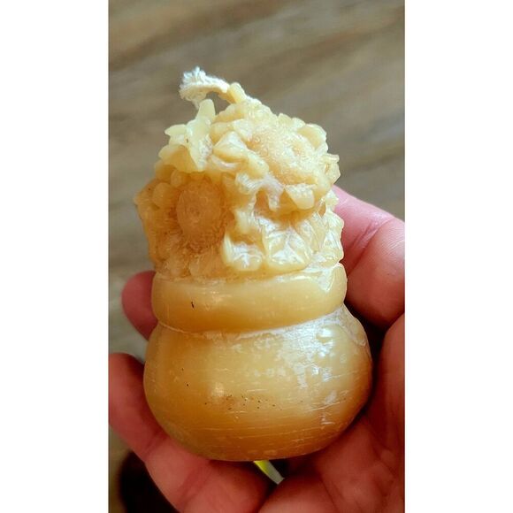 Primitive Americana wax homedecor figurine lot heart bunny Pooh sunflower bundle - Picture 10 of 11